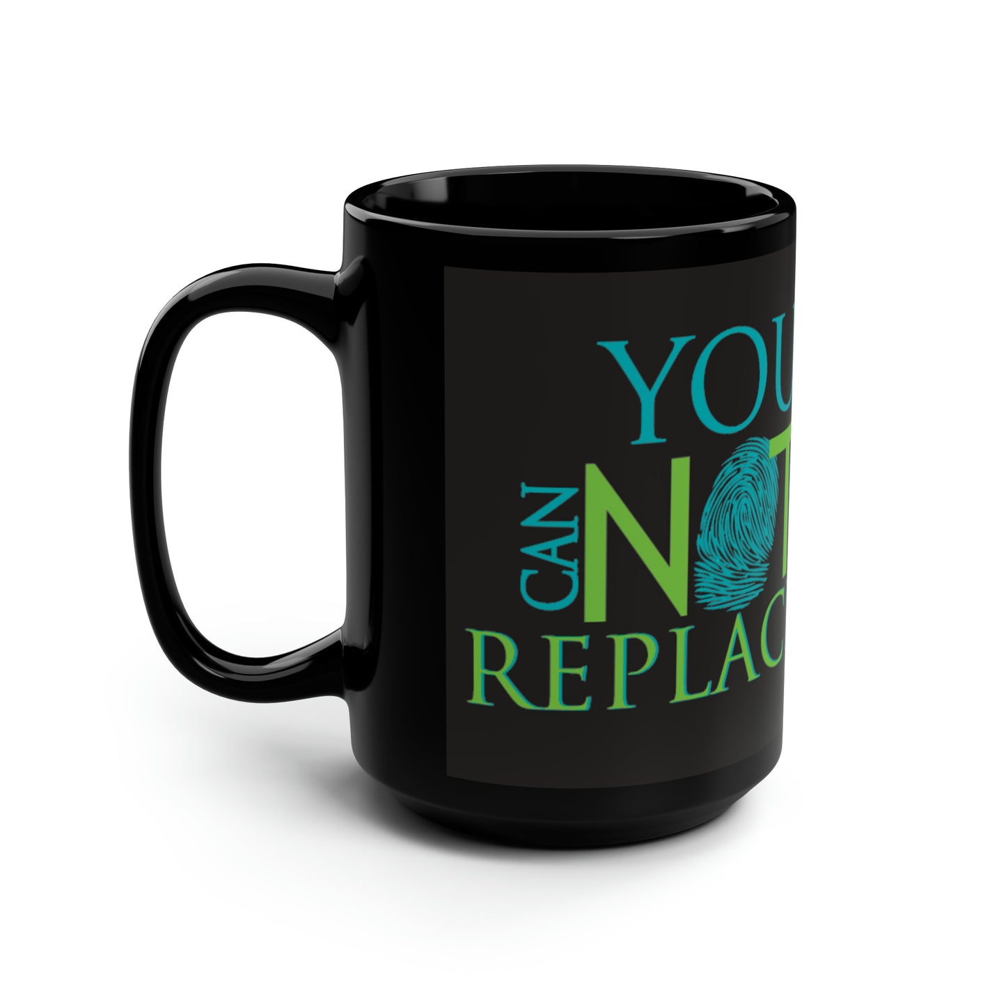 YCNBR Black Mug, 15oz