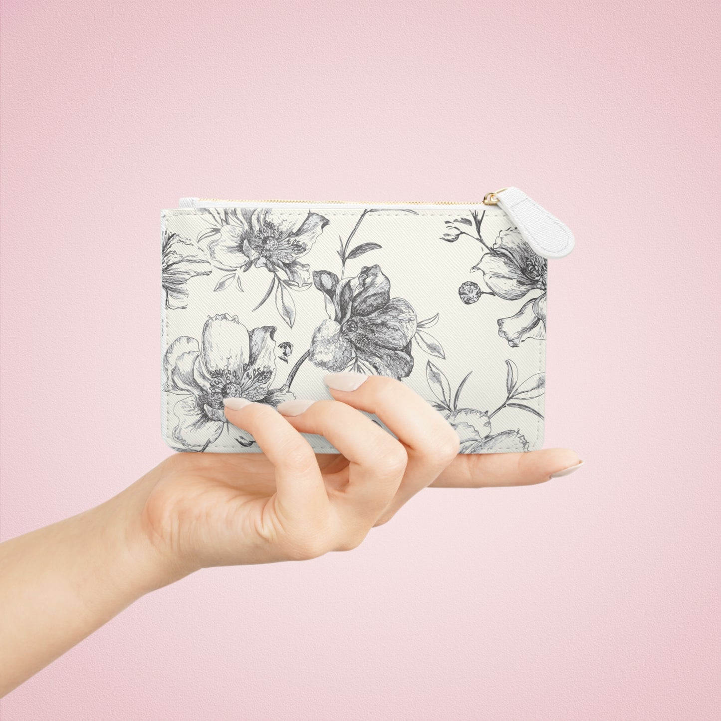 Beach Roses Mini Clutch Bag