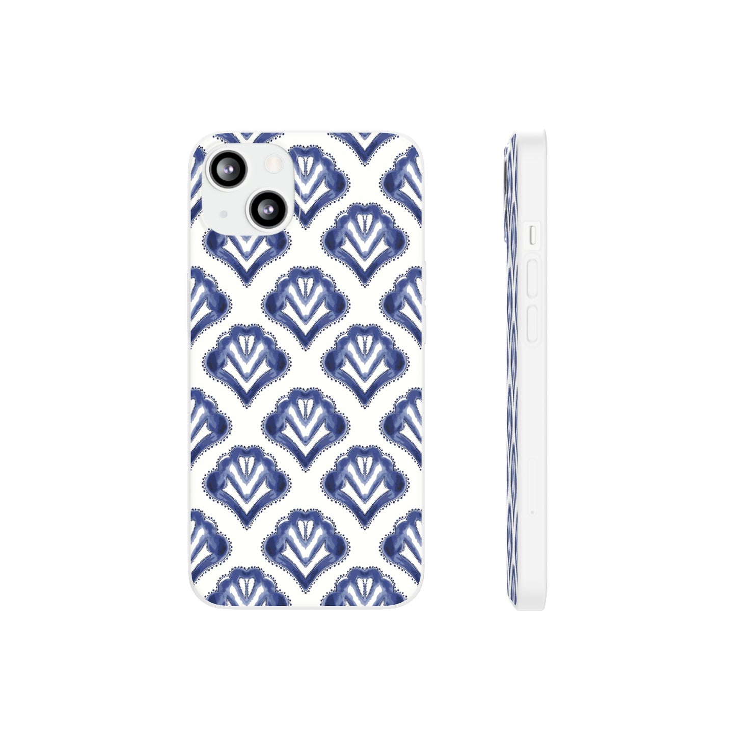 Coastal Blue Shell Collection Flexi Cases