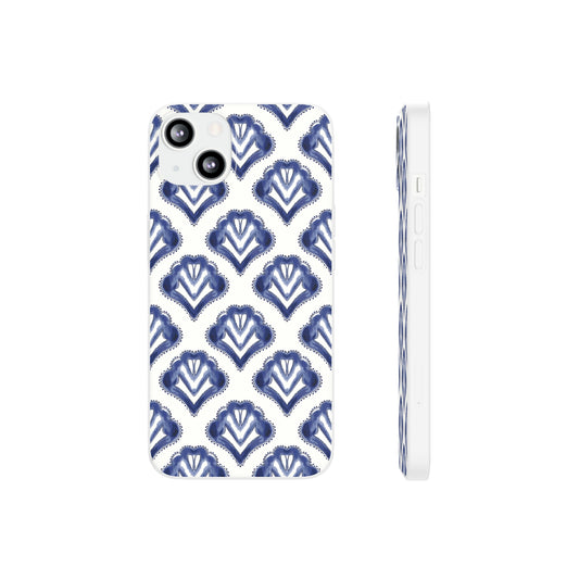 Coastal Blue Shell Collection Flexi Cases