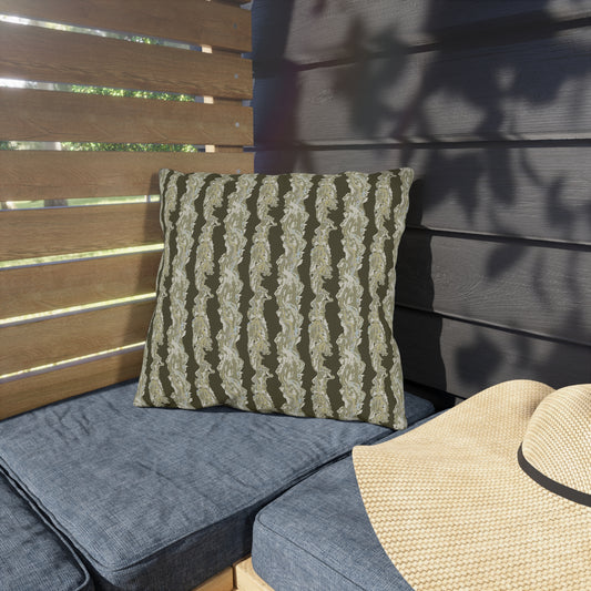 Sea Weed Stripe Outdoor Pillows