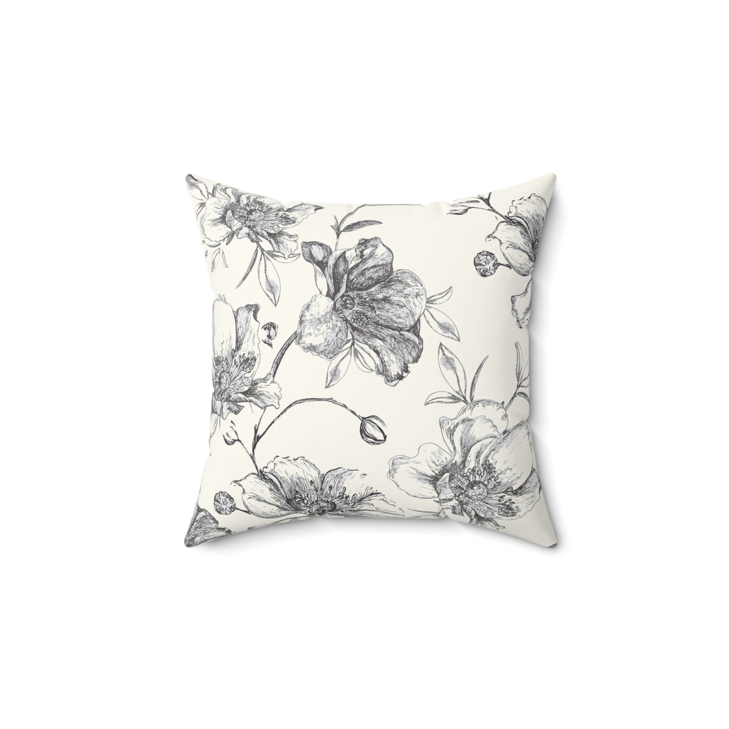 Spun Polyester Square Pillow