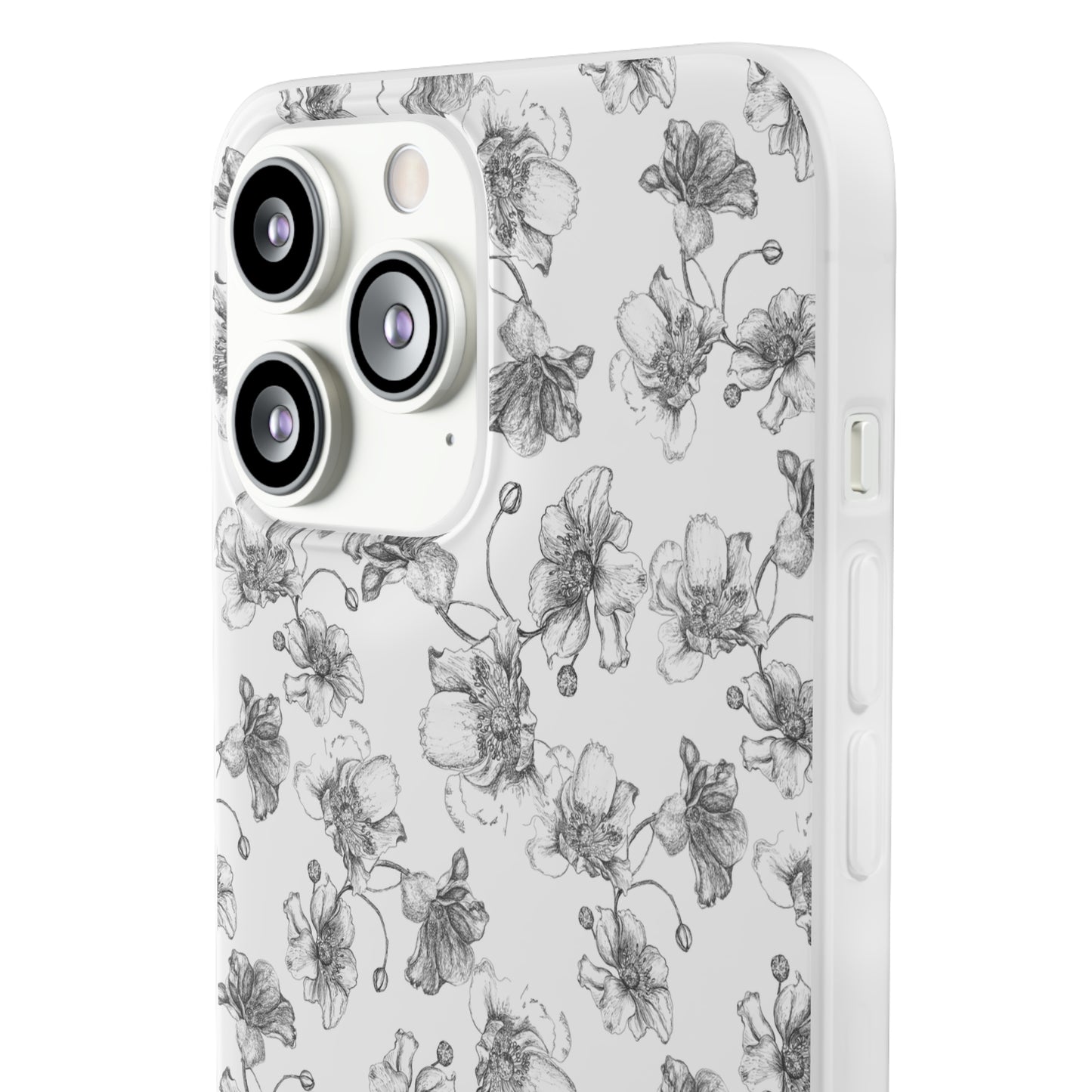 Small Wild Roses Flexi Cases