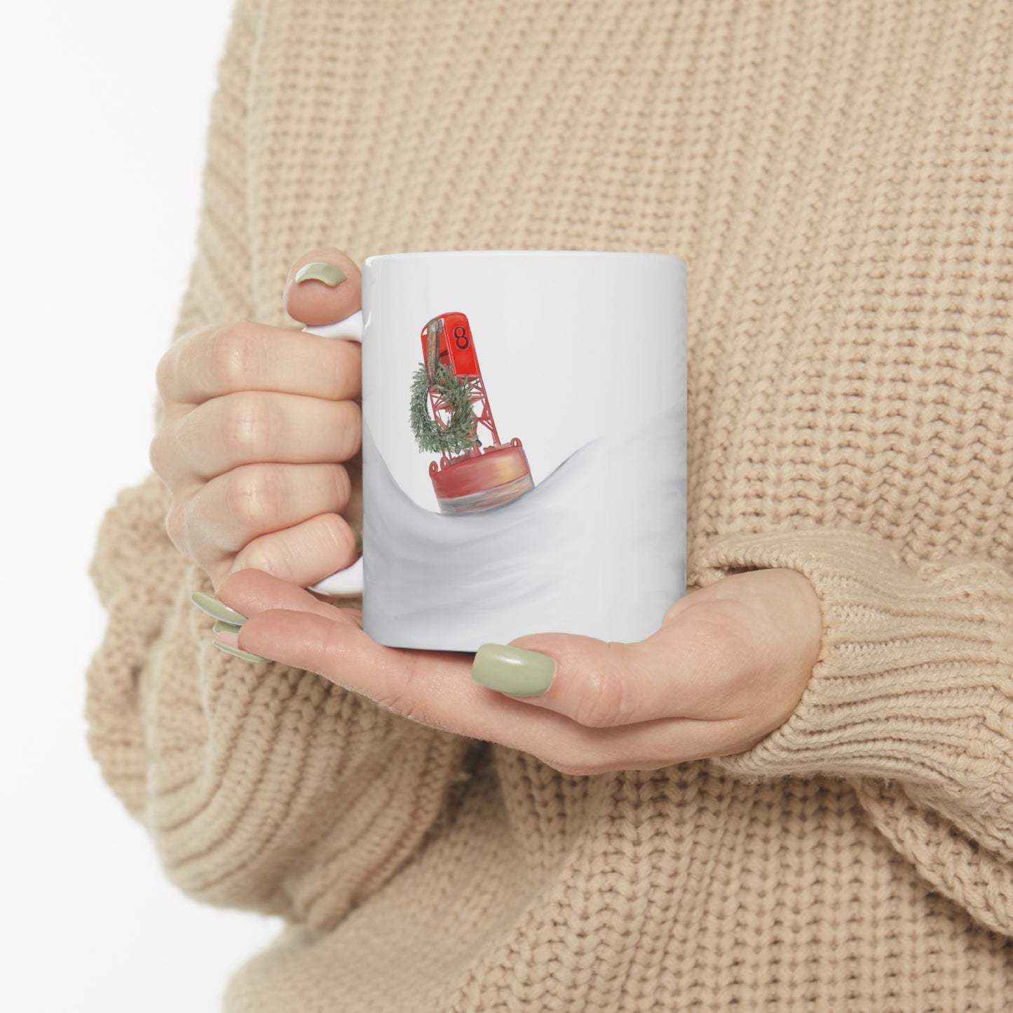 Buoy at Sea Ceramic Mug 11oz