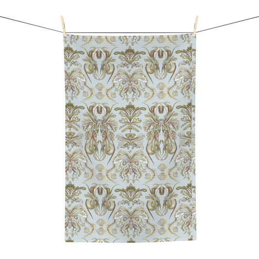 Sea Weed Damask Soft Tea Towel