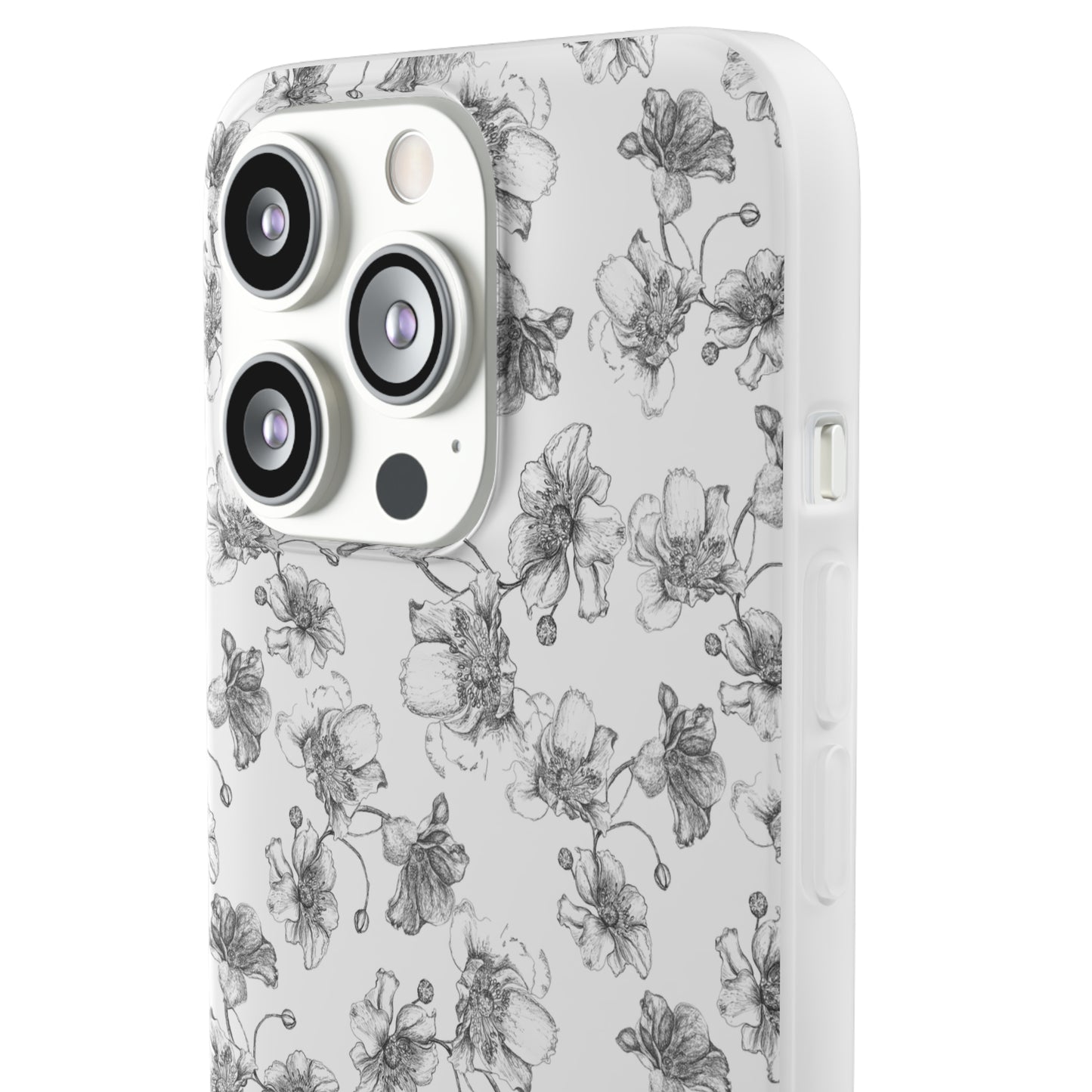 Small Wild Roses Flexi Cases