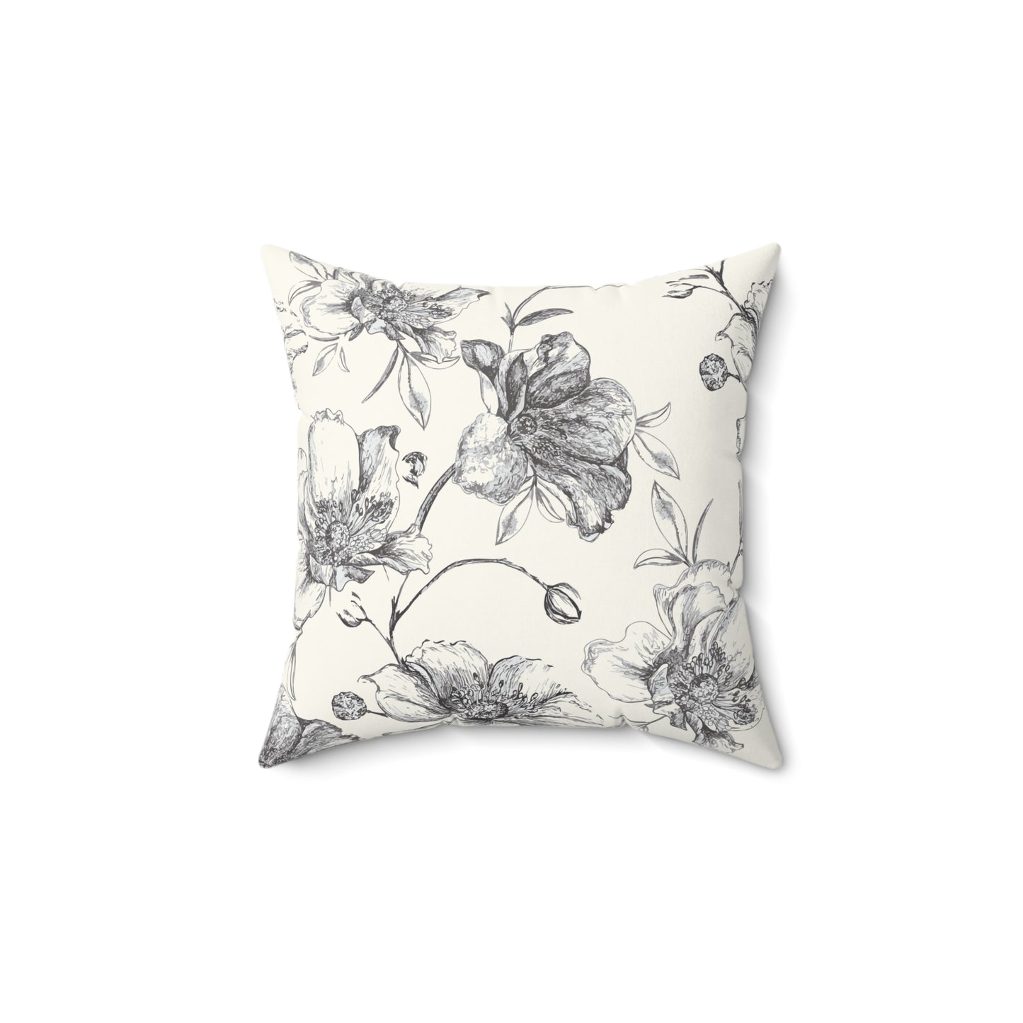 Spun Polyester Square Pillow