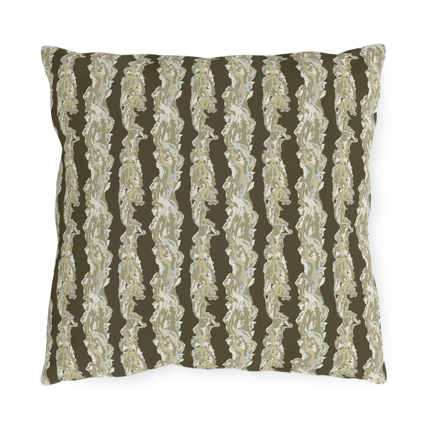 Sea Weed Stripe Outdoor Pillows