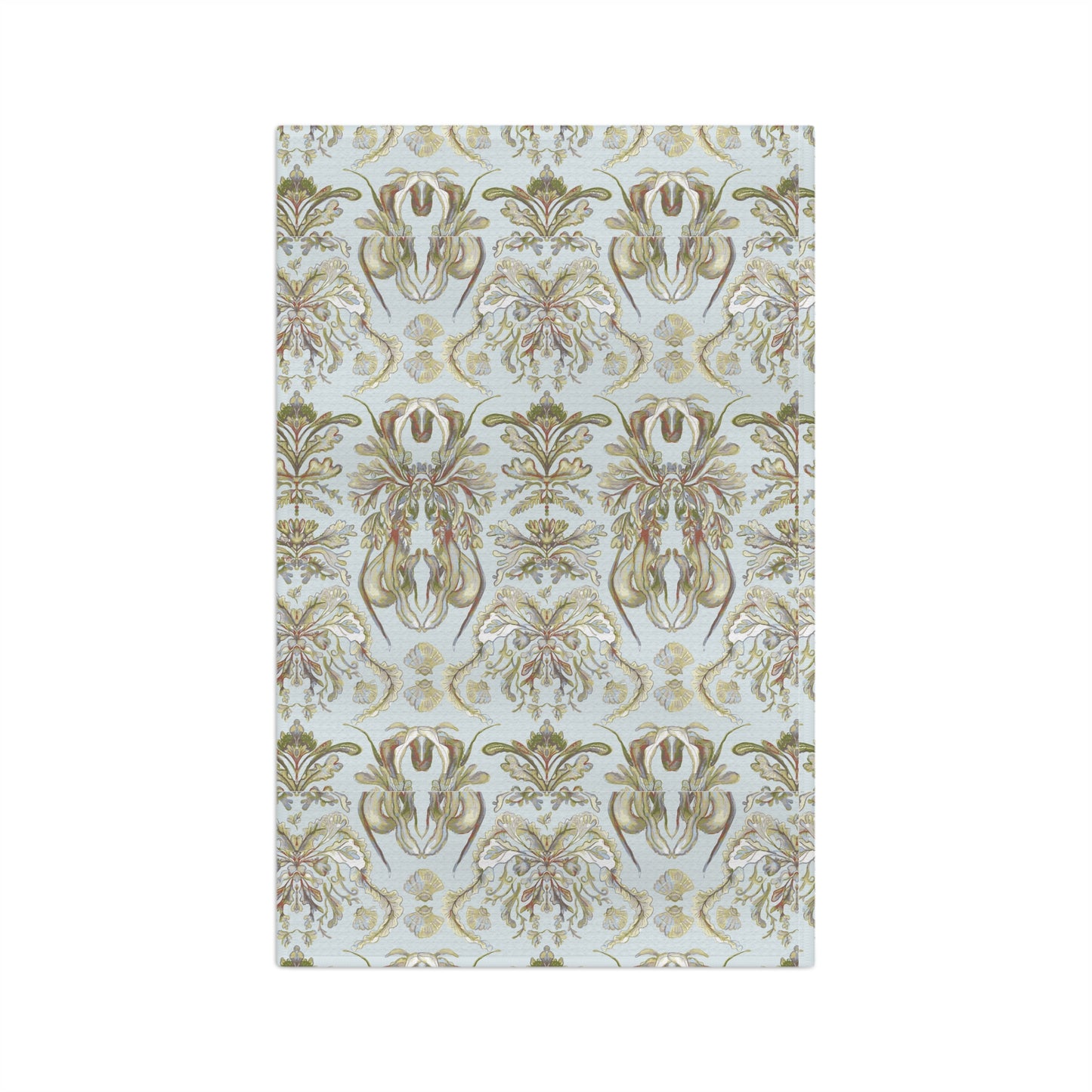 Sea Weed Damask Soft Tea Towel