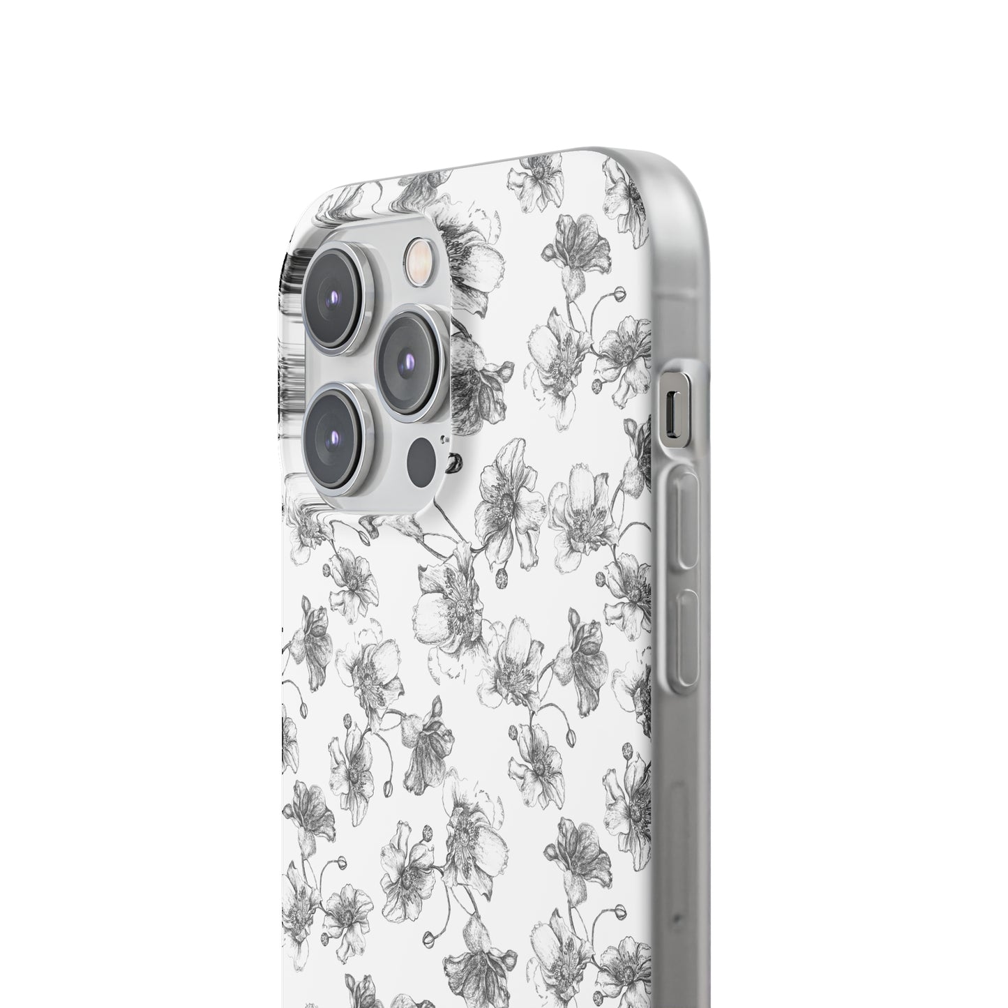 Small Wild Roses Flexi Cases