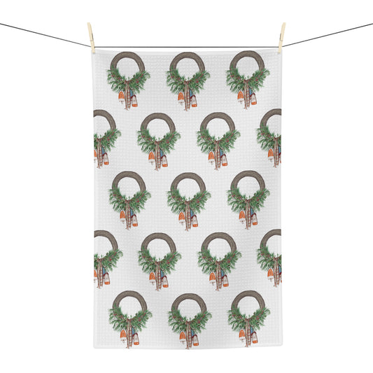 Christmas Buoy Soft Tea Towel
