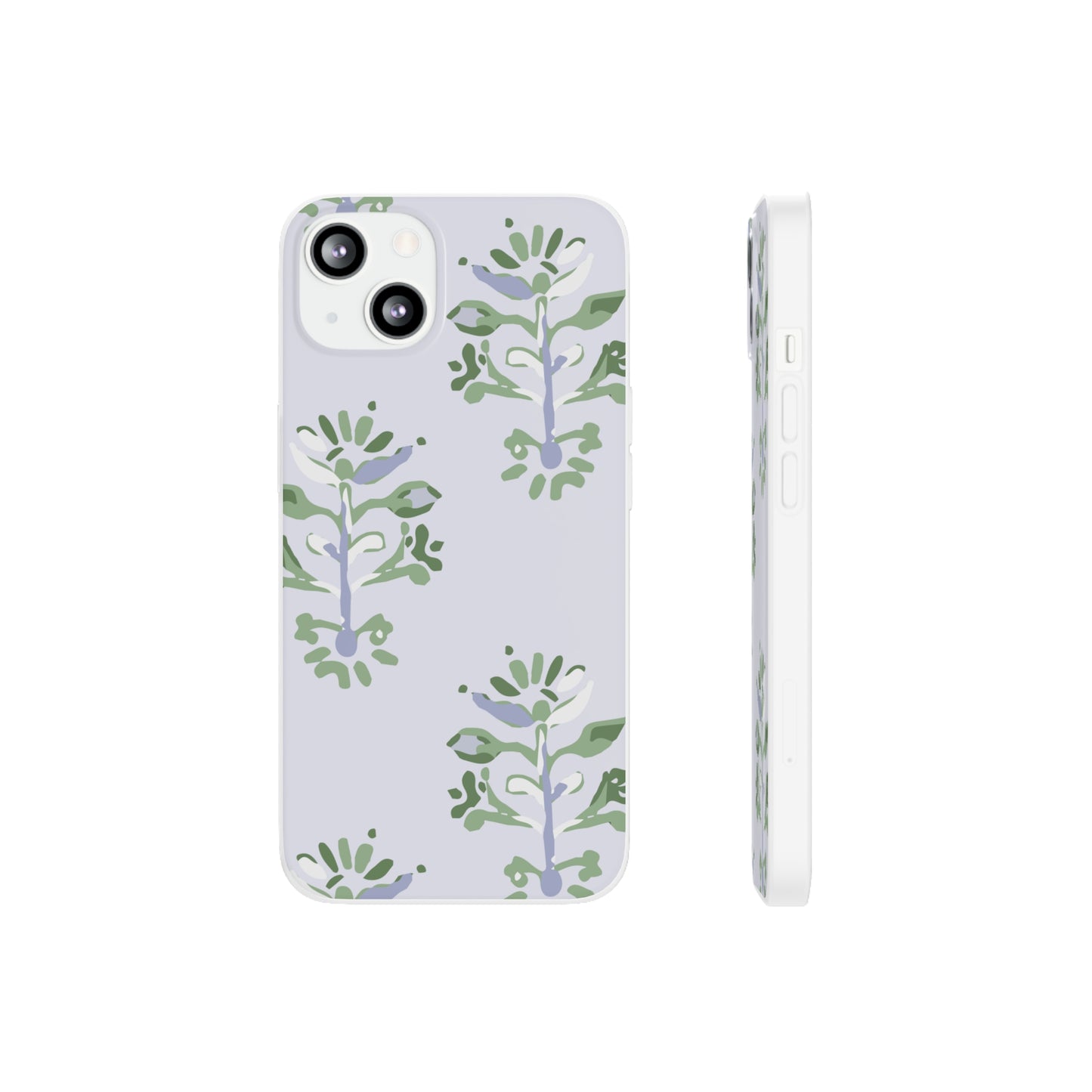 block print floral Flexi Cases