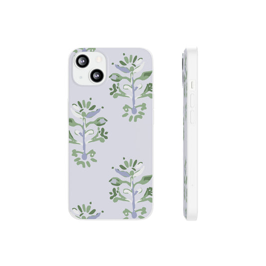 block print floral Flexi Cases