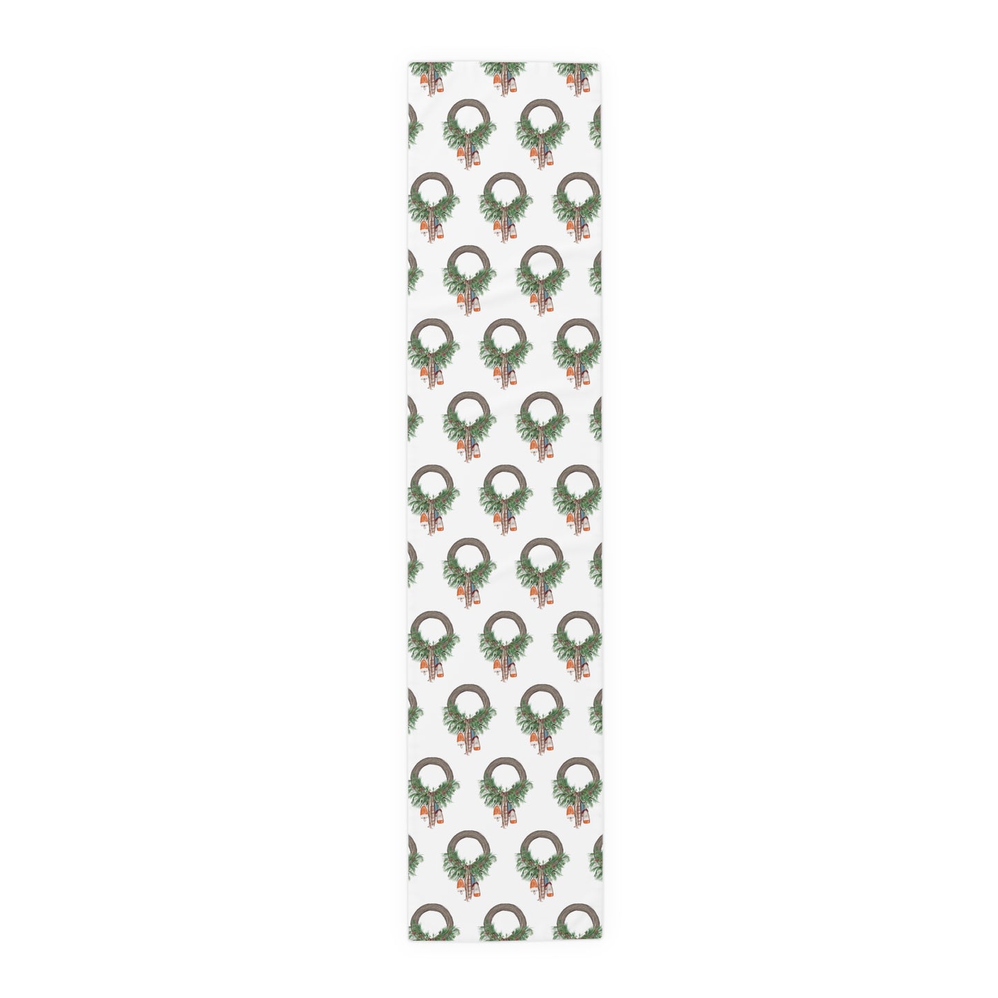 Coastal Christmas Buoy Table Runner (Cotton, Poly)