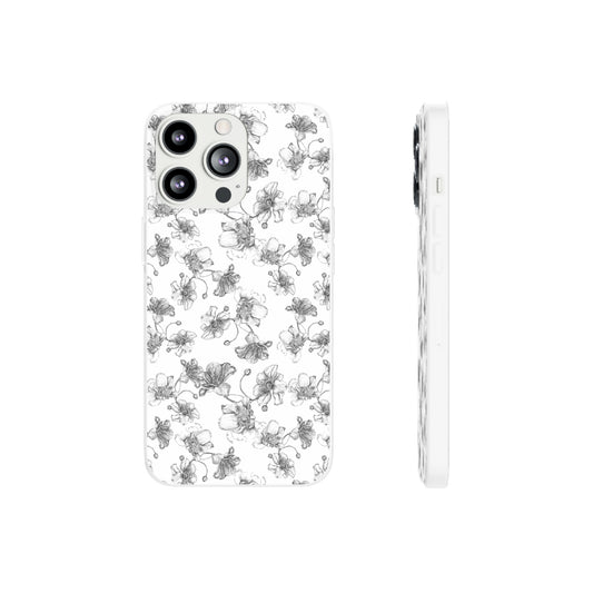 Small Wild Roses Flexi Cases