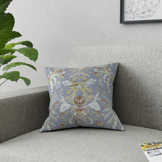 High Tide Crab Damask -Broadcloth Pillow