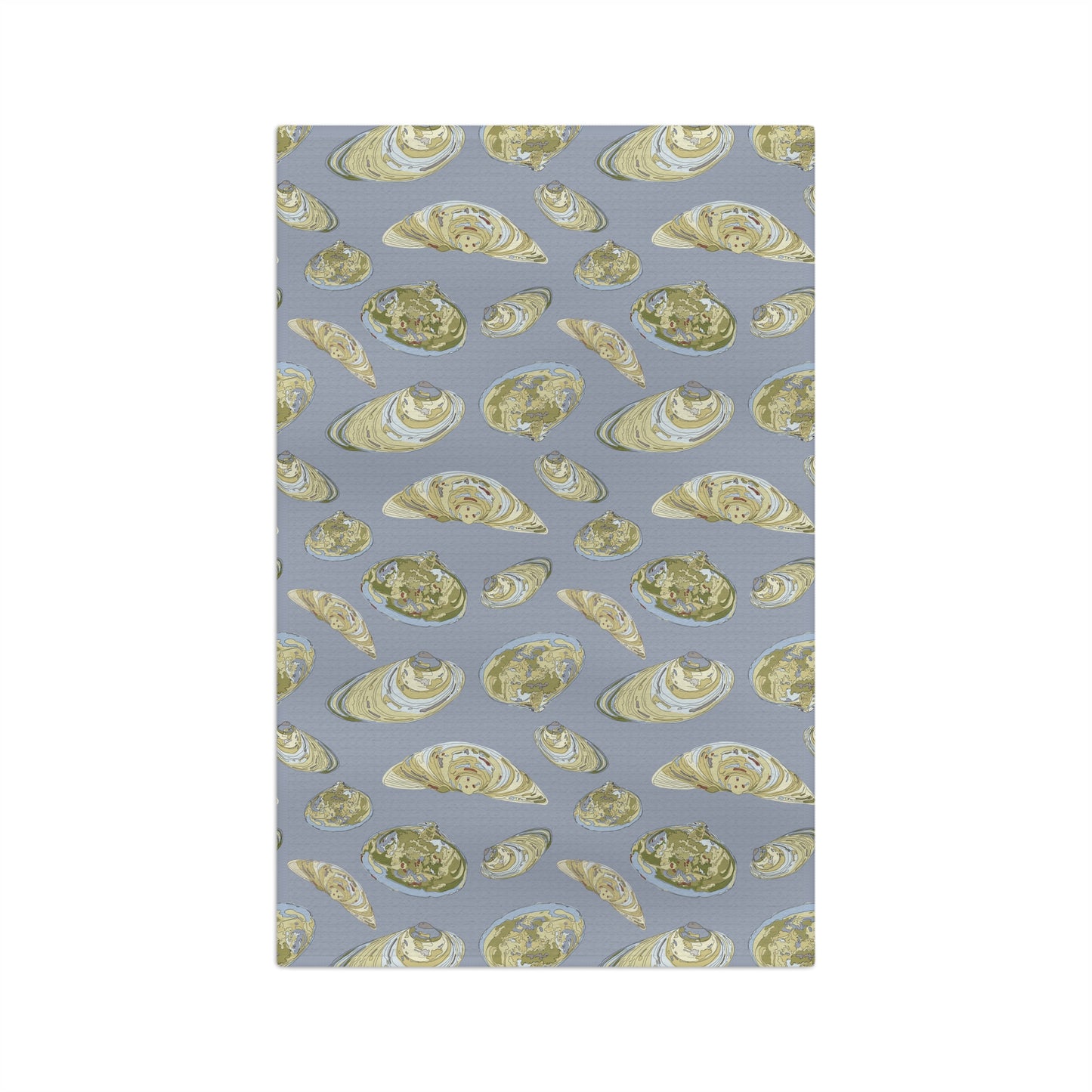 Clams on a Half Shell Soft Tea Towel