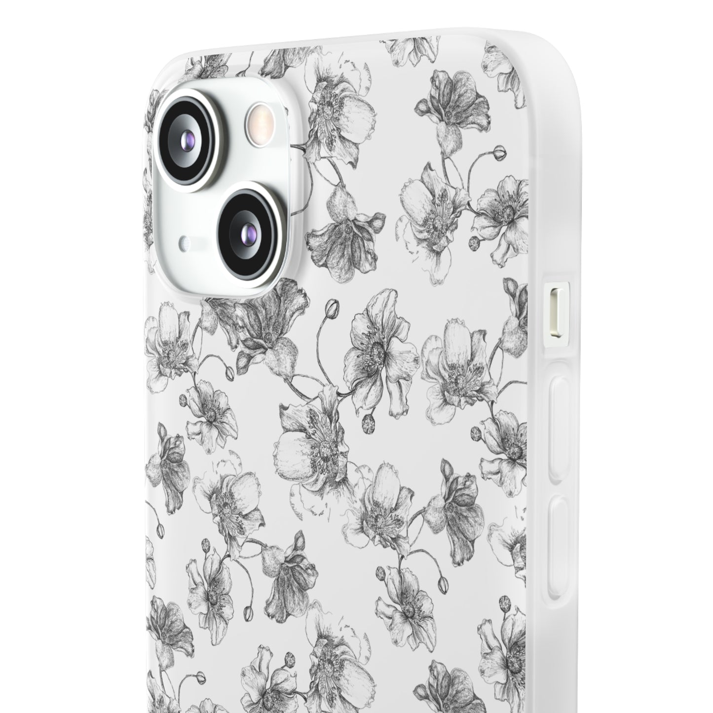 Small Wild Roses Flexi Cases