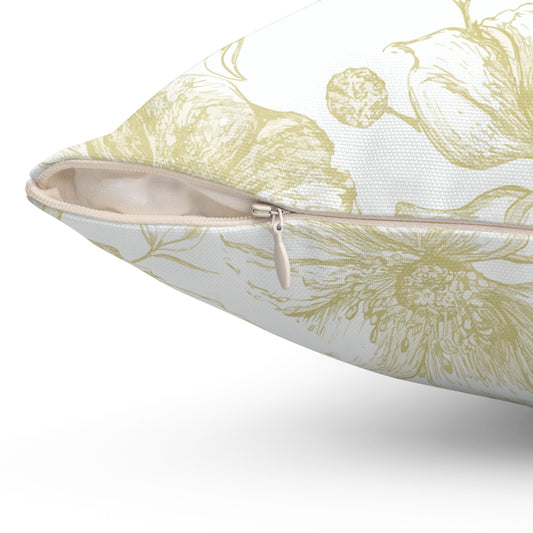 Spun Polyester Square Pillow