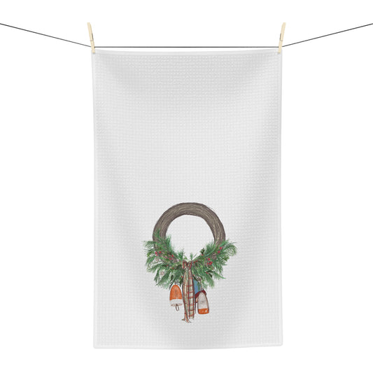 Buoy Wreath Soft Tea Towel