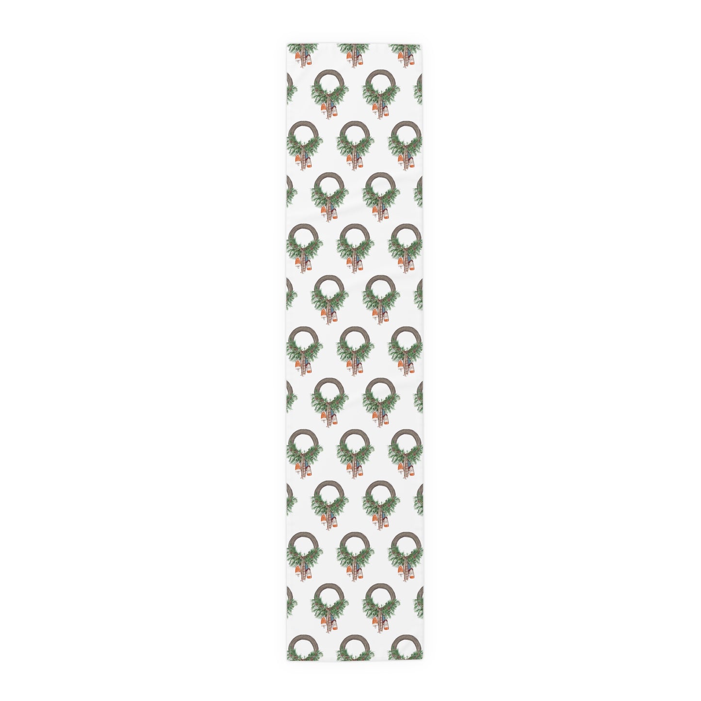 Coastal Christmas Buoy Table Runner (Cotton, Poly)