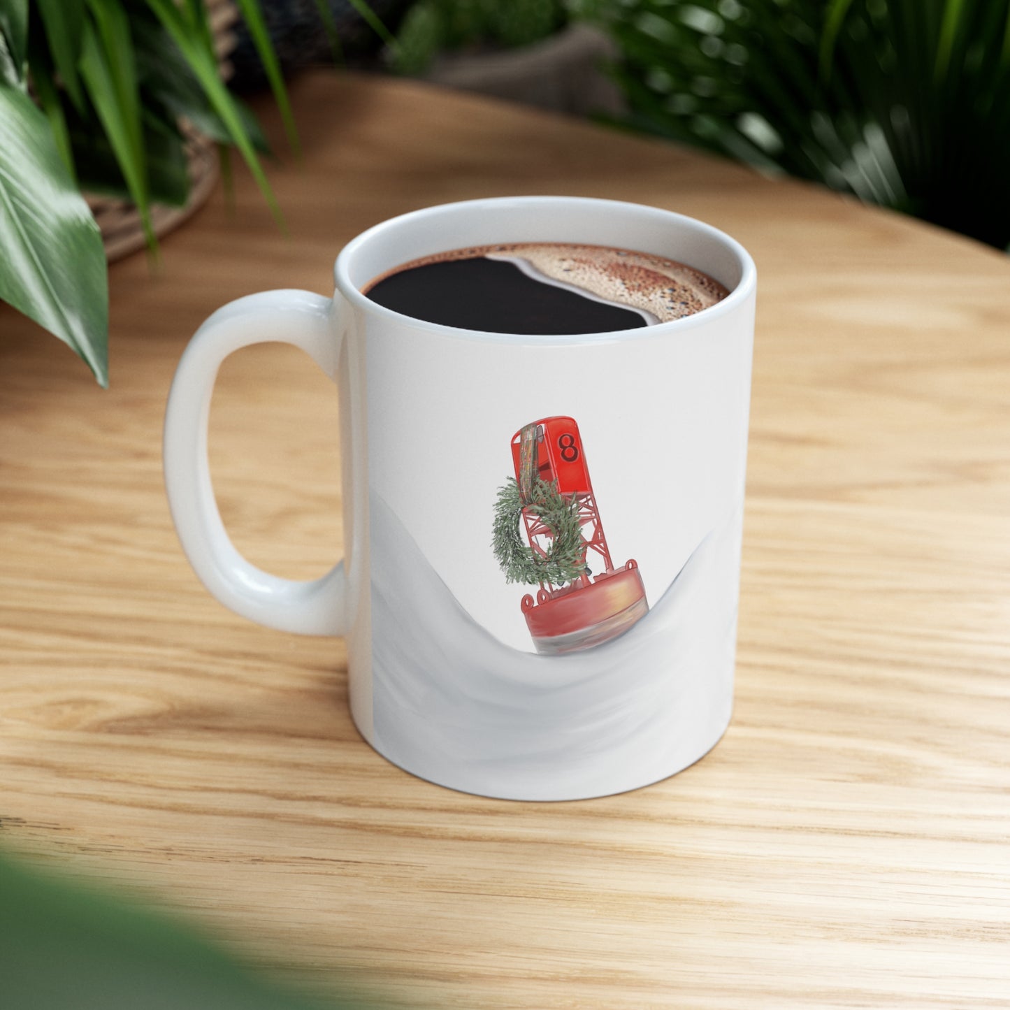 Buoy at Sea Ceramic Mug 11oz