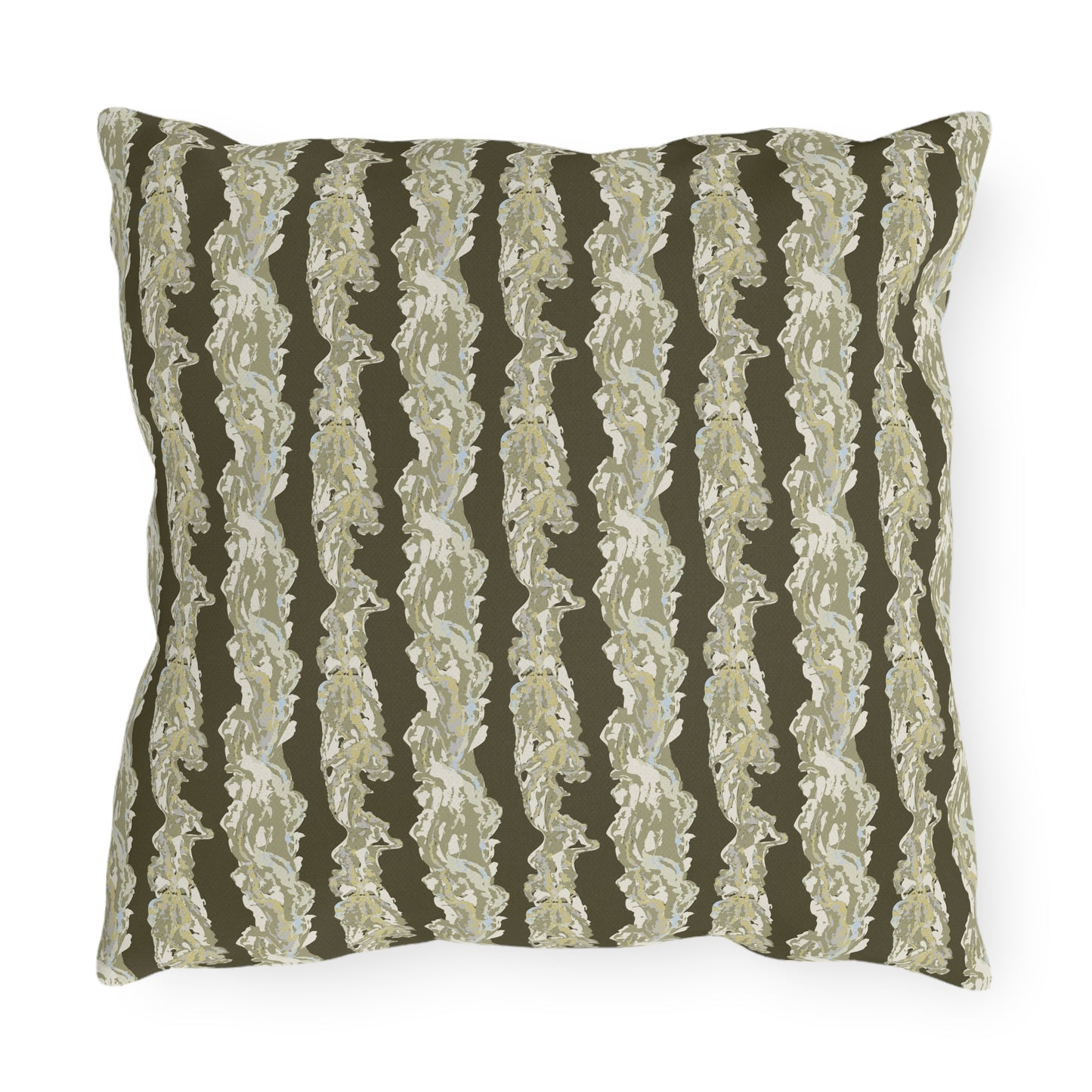 Sea Weed Stripe Outdoor Pillows
