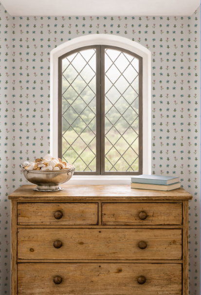 Manor Deeside Posy Garden Wallpaper  Stone