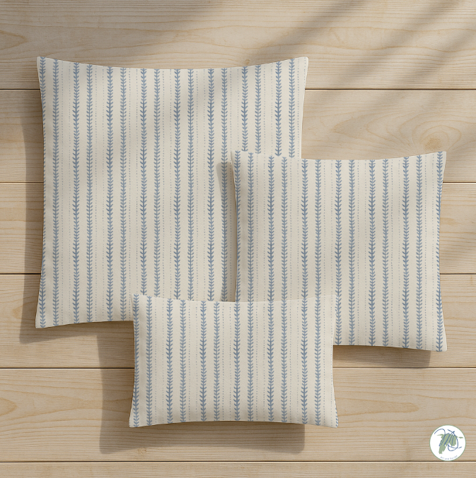 sprite stripe pillow cover
