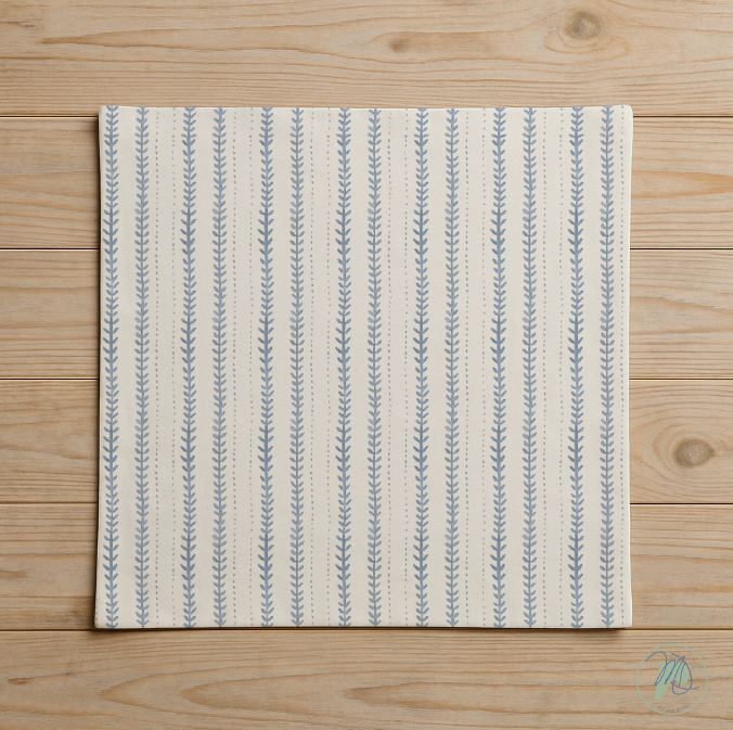 sprite stripe pillow cover 