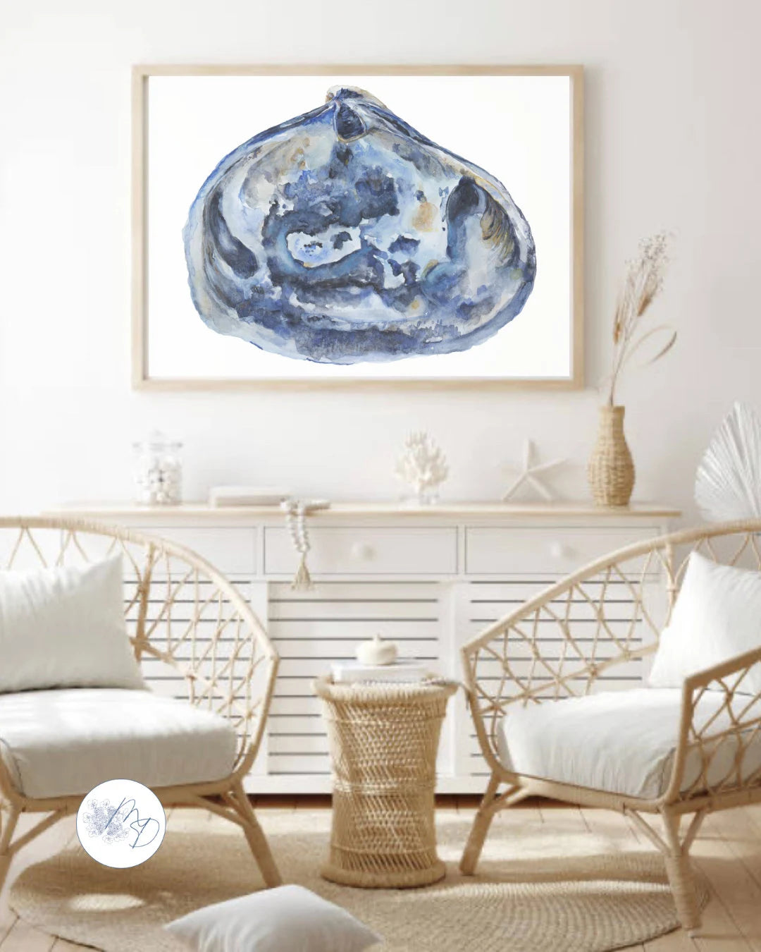 Coastal Watercolor Gallery Wall Set | Giclee Fine Art Prints | Melissa Dayton