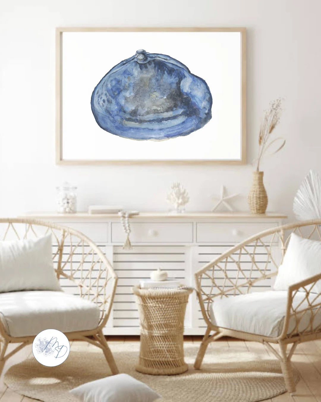 Coastal Watercolor Gallery Wall Set | Giclee Fine Art Prints | Melissa Dayton