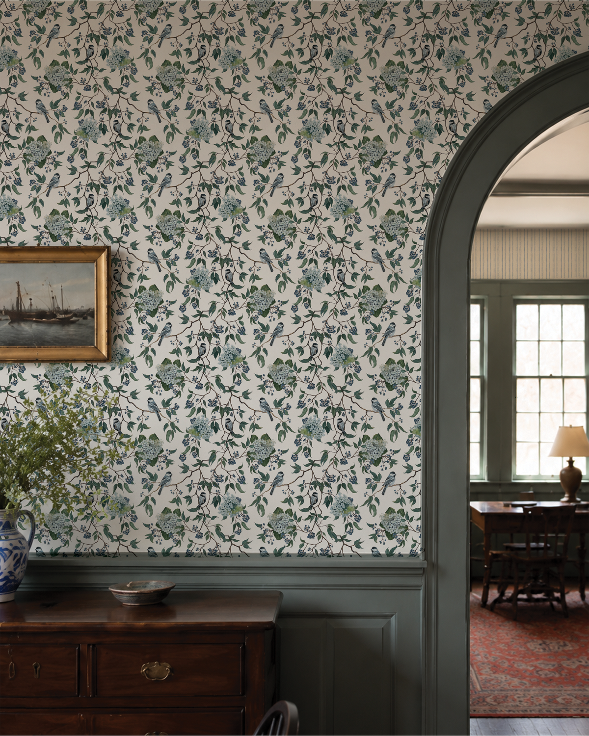 Sunken Garden Sea Foam Original Design