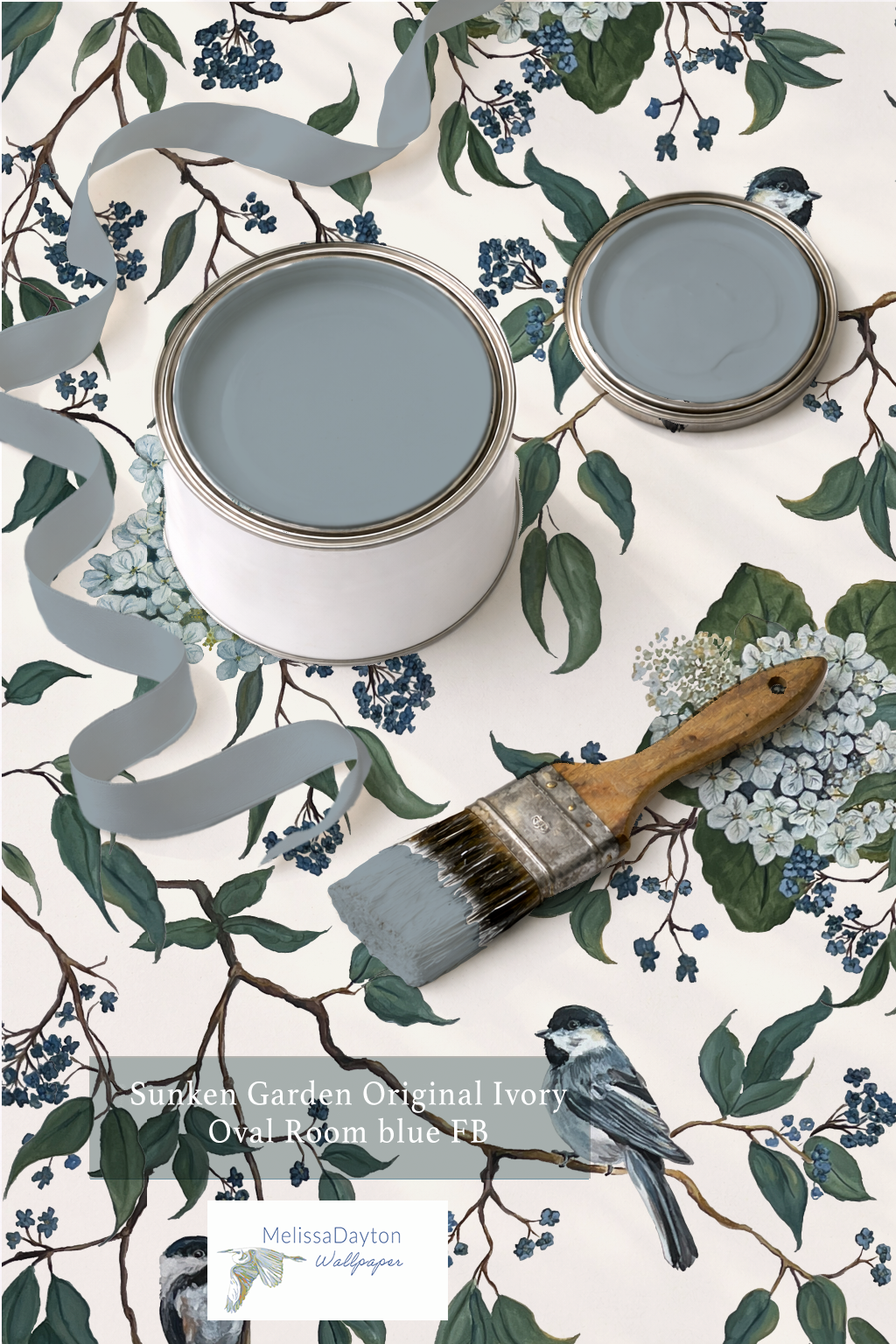 Sunken Garden Sea Foam Original Design