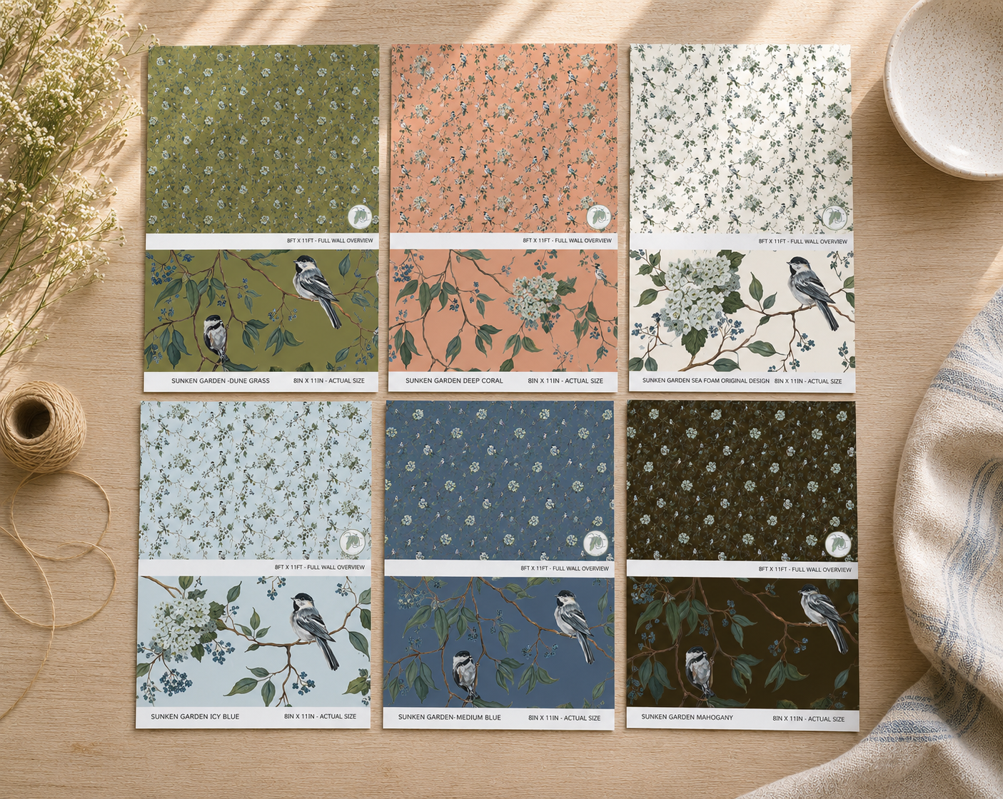 Coastal Cottage Botanical Sunken Garden Sample Bundle