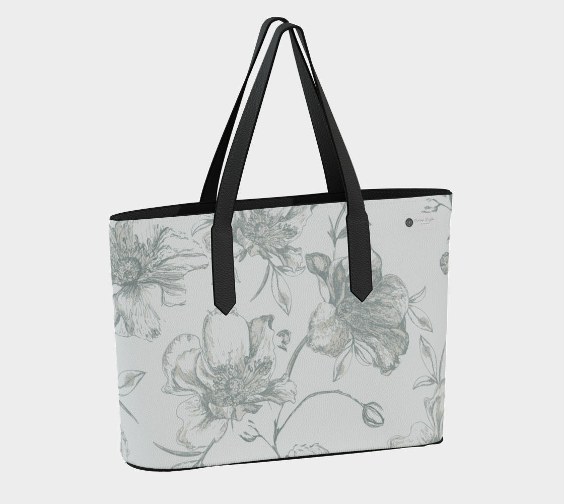 Grey Vegan Tote