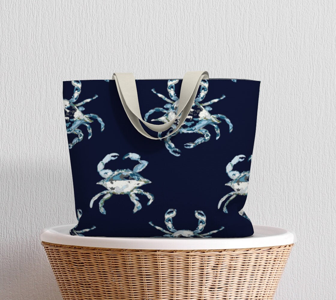 Crabbie tote bag NAVY